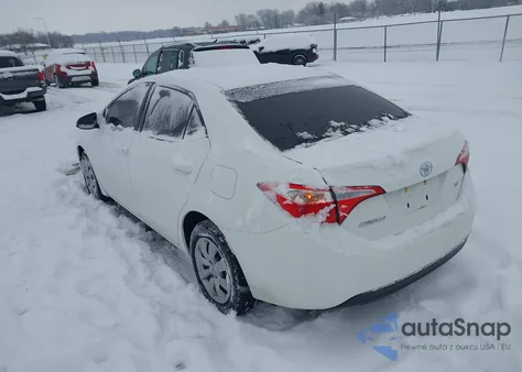 2016 Toyota Corolla Le from USA, damaged, VIN 2T1BURHE7GC686829